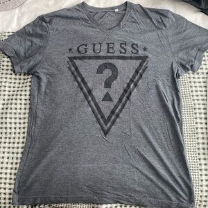 Men’s Guess tshirt size  XL grey